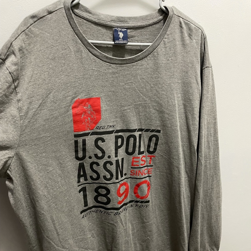 XXL US Polo Ling Sleeve Shirt